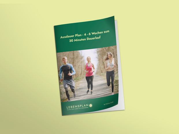 Ausdauerplan- in 4-6 Wochen zum 30 Minuten Dauerlauf